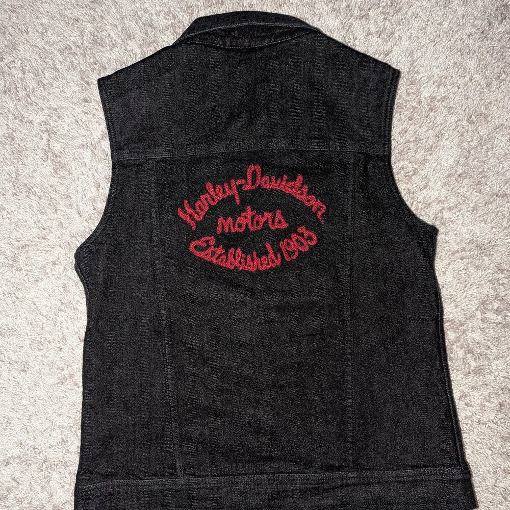 Harley Davidson Jean Vest